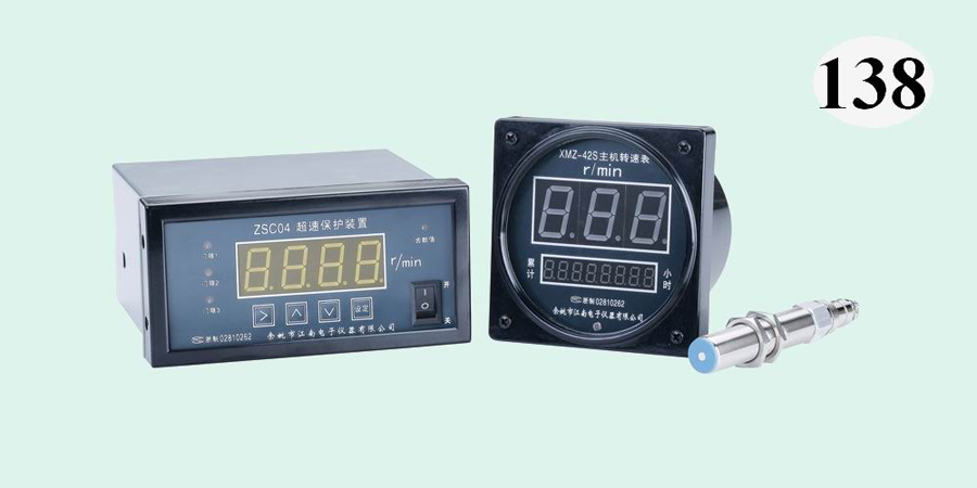 ZSC04型超速保護(hù)裝置，配XMZ-42S主機(jī)轉(zhuǎn)速表，配M18×1轉(zhuǎn)速傳感器